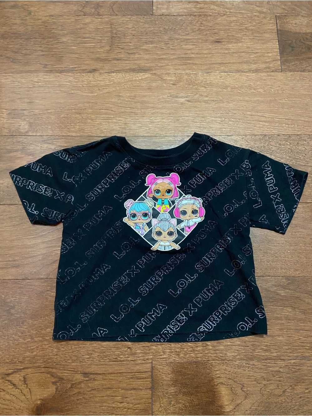 L.O.L. Surprise! and Puma Black Girls' Graphic Tee